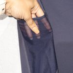 Walkpop New Navy Ava Mesh Insert Leggings Size 4X Photo 1