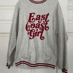 Barstool  Sports EAST COAST GIRL Champion Reverse Weave Crewneck Sweatshirt Photo 1