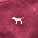 PINK - Victoria's Secret maroon pullover sweatshirt Photo 5