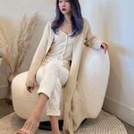 Sam Edelman | LAURETTE SLIP ON HEELED TRIANGLE BLOCK SANDALS SIZE 7 Photo 3