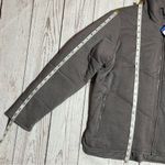 Anthropologie Anthropology THREE DOTS Modern Full Zip Quilted Heather Knit Jacket Gray Size L Photo 10