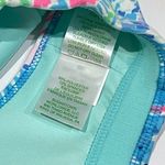 Lilly Pulitzer NEW XS Luxletic Teegan Sports Bra Racerback Pink Blue Swim UPF Photo 7
