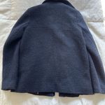 ZARA  Wool Dark Blue Double-Breasted Peacoat size medium Photo 10