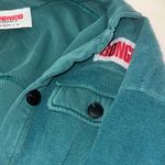Bongo  Teal Fleece Shirt Jacket Photo 2