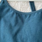 Beyond Yoga  Spacedye Slim Racerback Cropped Top teal 2X Photo 3