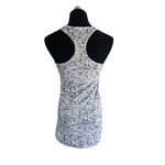 Lululemon Cool Racerback Tank Not So Petite Fleur Silver Spoon Gray floral Photo 3