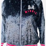 Disney  Minnie Mouse velvet reversible bomber jacket Photo 3