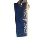 NWT! Sonnet Shores Shirred Front Women's High Waist Bikini Swimsuit Bottom Sz 6 Black Photo 6