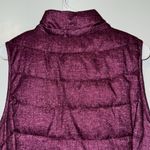 Green Tea Faux Fur Lined Quilted Puffer Vest Purple Women’s M Medium Photo 7