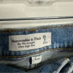 Abercrombie & Fitch Curve Love The 90's Straight Ultra High Rise Size 26/2R Photo 2
