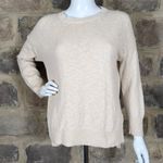 Rachel Zoe Rachel Zoe Oatmeal Long Sleeve Lightweight Sweater Woman's Size Small Photo 0