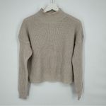 RDI Knit Mock Neck Oatmeal Sweater Small Photo 6