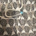 Haute Monde  Boho Mixed Print Tunic long‎ blouse and Tie Front Detail size L Photo 1