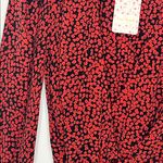 Free People NWT  Kinsley Wrap Dress, black combo Photo 5