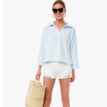 Tuckernuck  Pomander Place Terry Cotton Collared Light Blue Pullover NWT Size XS Photo 10