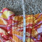 Z Supply  Charm Stained Glass Midi Dress Size Large Fun Bold Colorful Print Photo 8