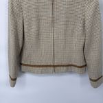 Pendleton Vintage  Old Money Countryside Jacket sz 8 Tan Plaid 100% Virgin Wool‎ Photo 3