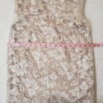 Aidan Mattox Aidan‎ Mattox Light Gold Long Sleeveless Cocktail Dress. Size: 6. Photo 5