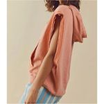 We The Free  Donny Hoodie Tunic Sleeveless Top Size XS Oversized Rose Pullover Photo 1