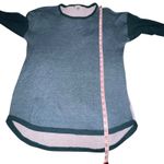 Smartwool  Shadow Pine Colorblock Crew Sweater Wool Blend Women Size Large Green Photo 6