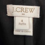 J.Crew  Women’s 2 button Black Blazer Size 4 Photo 3