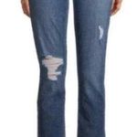 Hudson Jeans Hudson Distressed Blair High Rise Straight Crop Jeans Photo 0