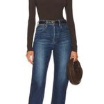 💕MOUSSY VINTAGE💕 Wide Straight Cropped Jeans ~ Dark Blue 30 NWT Photo 2