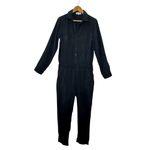 Cloth & Stone Anthropologie  100% Tencell Tyocell Long Sleeves Black Jumpsuit Photo 2