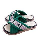 RUE DE LA LUNE beaded freedom sandals in green 7 Photo 4