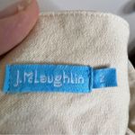 J. McLaughlin Womens Khaki Stretch A-Line Mini Skirt Size 2 Button Back Preppy Photo 7