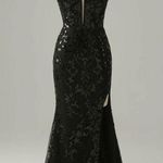 Black Sparkling Dress Size 4 Photo 0
