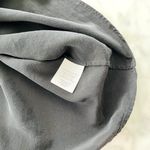 Joie  Silk Ruffle Tank Blouse XS Black Work Basic Suiting Casual Photo 3