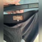 Crosby split hem pull on pant size Medium business office pants black casual Photo 2