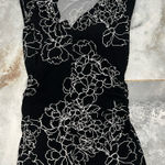 Vince Camuto  Monochrome Floral Dress Photo 0