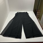 Alex Evenings  Georgette Chiffon Wide Leg Mid Rise Flowy Pants‎ Womens Medium NEW Photo 8