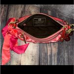 Coach PINK Y2K vintage shoulder Demi satin Canvas baguette Photo 7