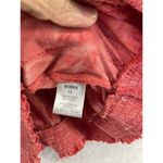 Dress Barn  women's Pullover Blouse Sequined Tie dye Off Shoulder Size 1X Red Photo 3
