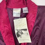 Vintage Suzanne Somers Loungewear Satin Pajamas Pajama Set Purple womens L New Size L Photo 11