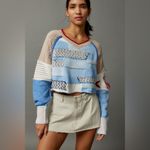 Urban Outfitters NWOT $149 Outfitter X BDG Johnny Patchwork Pullover Sweater Small Photo 7