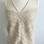 Robert Rodriguez top size 6 cream ruffle sweetheart Photo 1