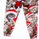 Unisex Cat Kitten Christmas Casual Lounge Sweat Pants Multiple Size L Photo 1
