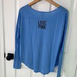 PINK - Victoria's Secret PINK Victoria’s Secret NFL Tennessee Titans Long Sleeve Shirt Sz Small Navy Blue Photo 4