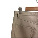 Wilfred ARITZIA The Melina High Waisted Vegan Leather Pants Taupe Size 0 Photo 10