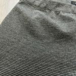 Talbots Ponte Knit Pull On Zip Hem Pants | Grey Houndstooth | Large Photo 6