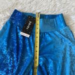 Terez  Women’s Balayage Wide-Leg Pants in sparking sea blue size Small Photo 4