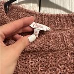 Candie's  Soft Mauve Crew Neck Sweater Photo 1