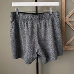 Nike Womens Dri-Fit Swoosh Grey Shorts - Medium Photo 4