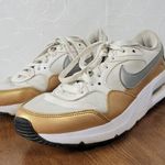 Nike Air Max SC Women's 8 White Metallic Marathon Running Lightweight CW4554-107 Photo 1