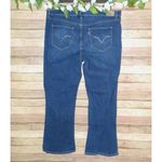 Levi's 512 Blue Jeans Size 22 Short Perfectly Shaping Bootcut Studded Stretch Photo 3