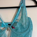 Seven til Midnight Teal Lace Babydoll Teddy Garter Straps Jewel Detail 3X/4X Blue Size undefined Photo 3